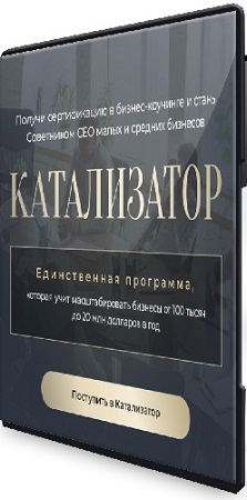 постер к Михаил Саидов, Елена Долинская - Катализатор (6 поток) (2026) Видеокурс
