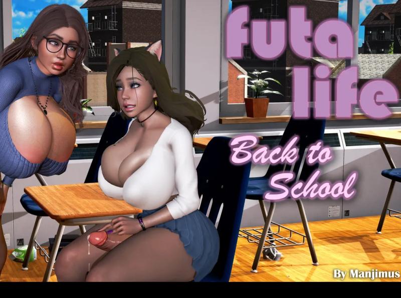Manjimus - Futalife - Back to School 3D Porn Comic