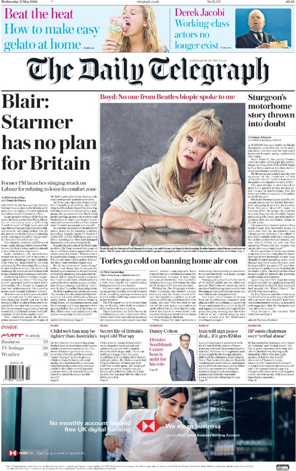 The Daily Telegraph - 27 May 2026