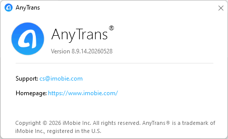 AnyTrans for iOS 8.9.14.20260528