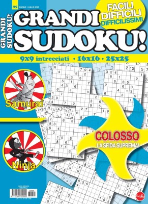 Grandi Sudoku N.95 - Giugno-Luglio 2026