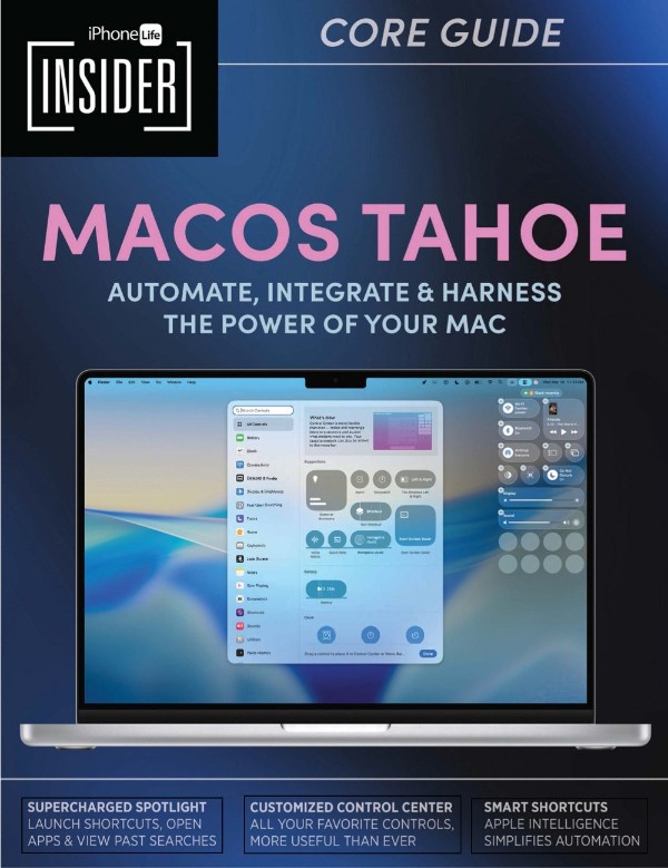 iPhone Life Insider - MacOS Tahoe 2026