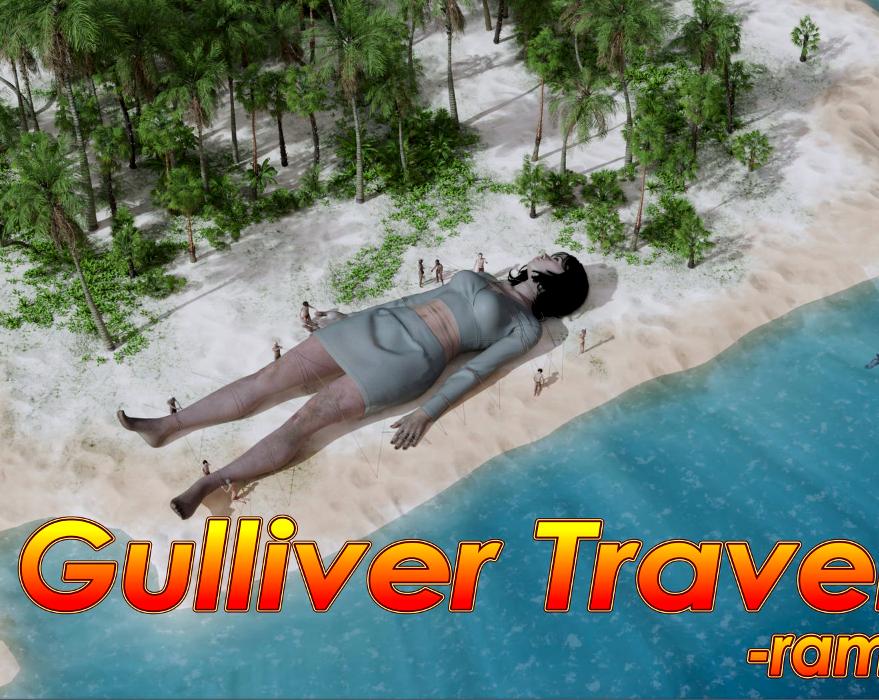 Ramatpun - Gulliver Travels 3D Porn Comic