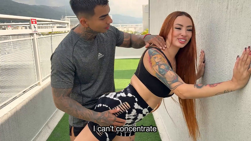 Muscular Trainer Fucks His Student Outdoors ChristianChaux (Onlyfans) FullHD 1080p