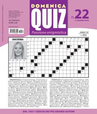 Domenica Quiz N.22 - 11 Giugno 2026