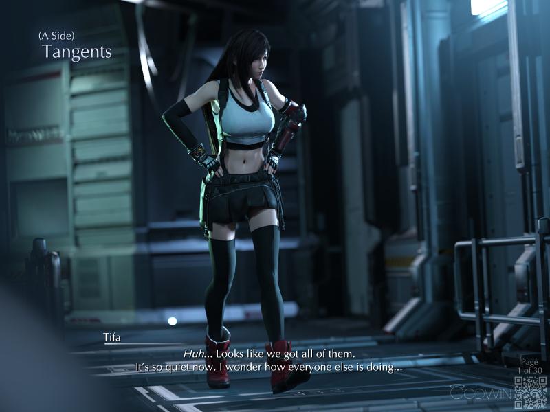 Godwin - Tangents (A Side) (Final Fantasy VII) 3D Porn Comic