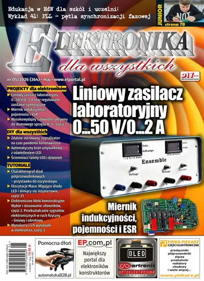 Elektronika Dla Wszystkich Nr 5 (364) Maj 2026