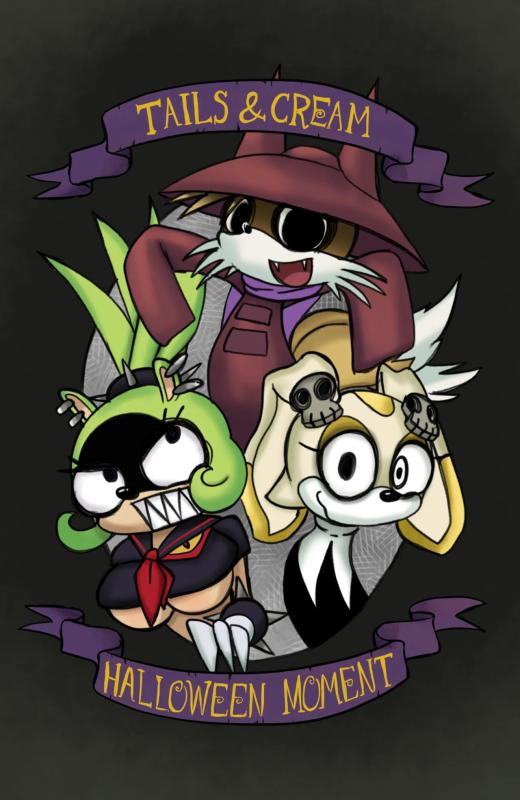 Ichduhernz - Tails & Cream Halloween Moment