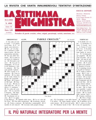 La Settimana Enigmistica N.4908 - 16 Aprile 2026