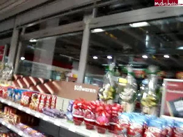 OliviaTwain - Topless naked at the gas station [N/A 1080p]