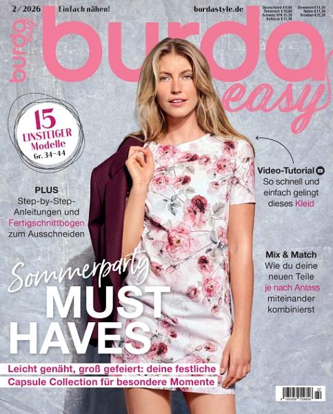 Burda Easy №2 2026 Germany