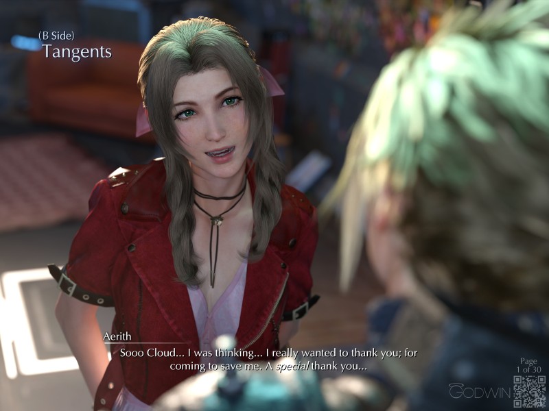 Godwin - Tangents (B Side) (Final Fantasy VII) 3D Porn Comic