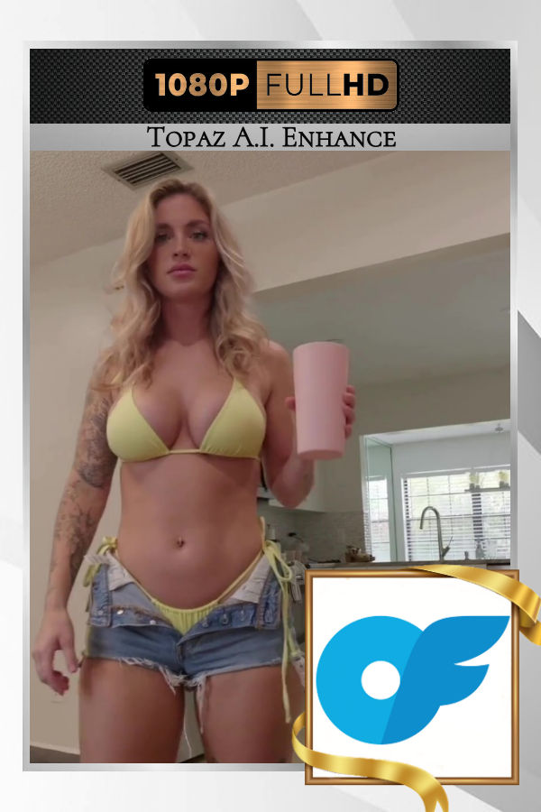 Zoeneli aka Zoe Neli - Blonde In Bikini At Pool Party