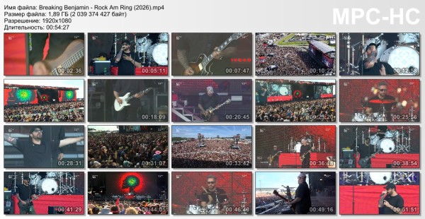 Breaking Benjamin - Rock Am Ring (2026)