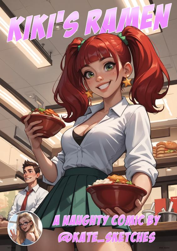 Kate Sketches - Kiki's Ramen AI Porn
