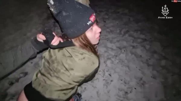 Anne-Eden - My FIRST SNOW FUCK - Completely spontaneous [FullHD 1080p]