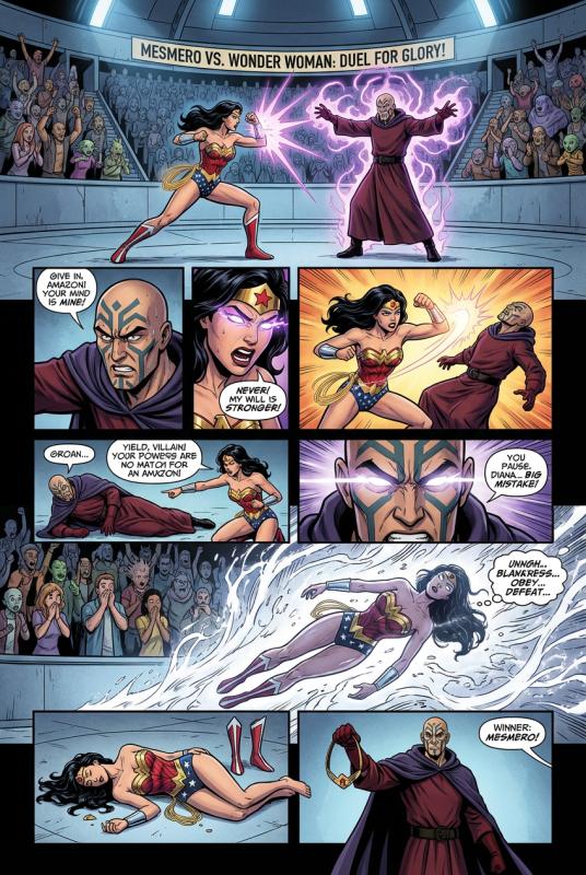 Trancetoonbattles - Wonder Woman Porn Comics