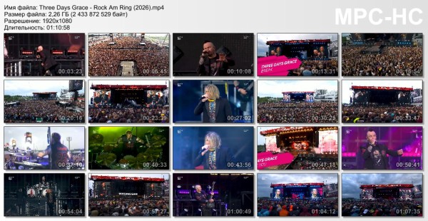Three Days Grace - Rock Am Ring (2026)