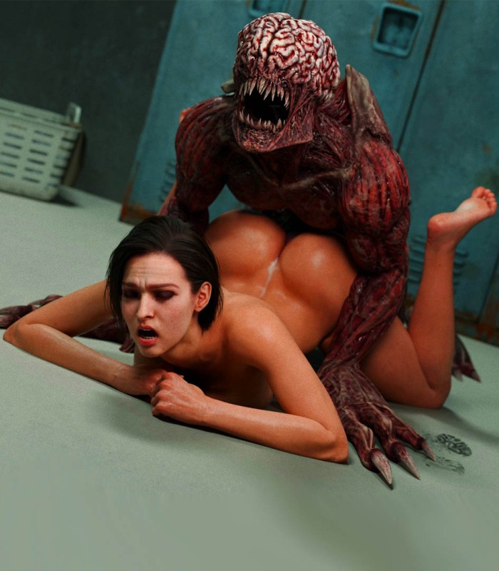 Resident Evil 18: Stalker 3D Porn Comic