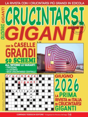 Crucintarsi Giganti N.84 - Giugno 2026