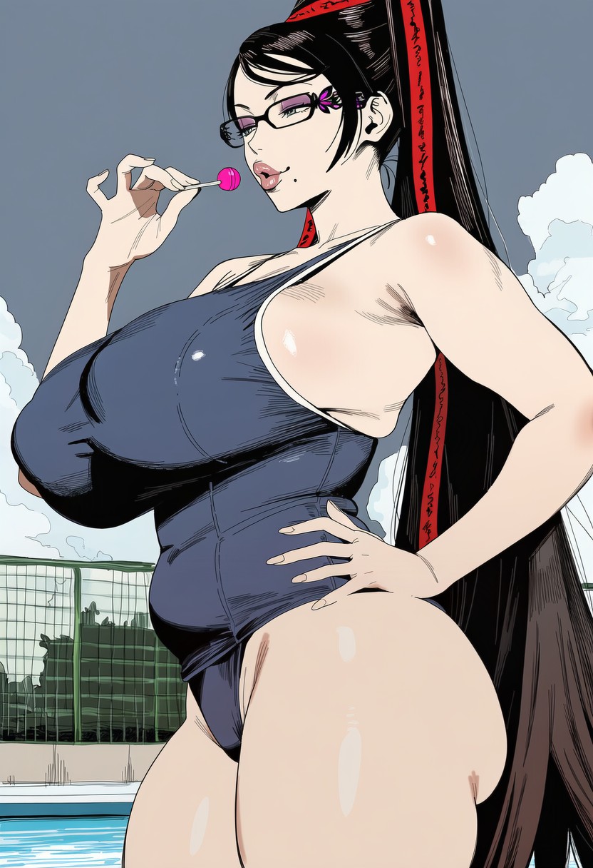 [Melichan] Bayonetta (Bayonetta) [AI Generated] AI Porn