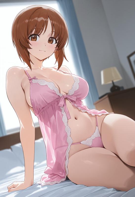 [YousoroBestGirl] Nishizumi Miho (AI Generated) AI Porn