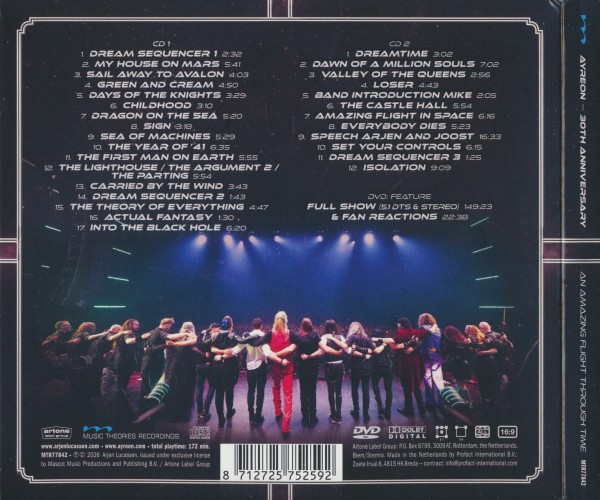 Ayreon - 30th Anniversary - An Amazing Flight Through Time (2CD 2026) (Lossless + mp3)