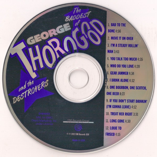 George Thorogood and the Destroyers - The Baddest Of (1992) (Lossless + mp3)