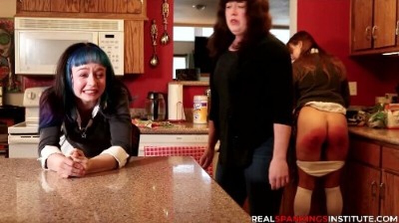 Cara & Ella: Spanked With The Spoon (part 2 Of 2) [FullHD 1080P]
