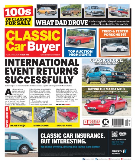 Classic Car Buyer - Issue 832, 10 June, (2026) 