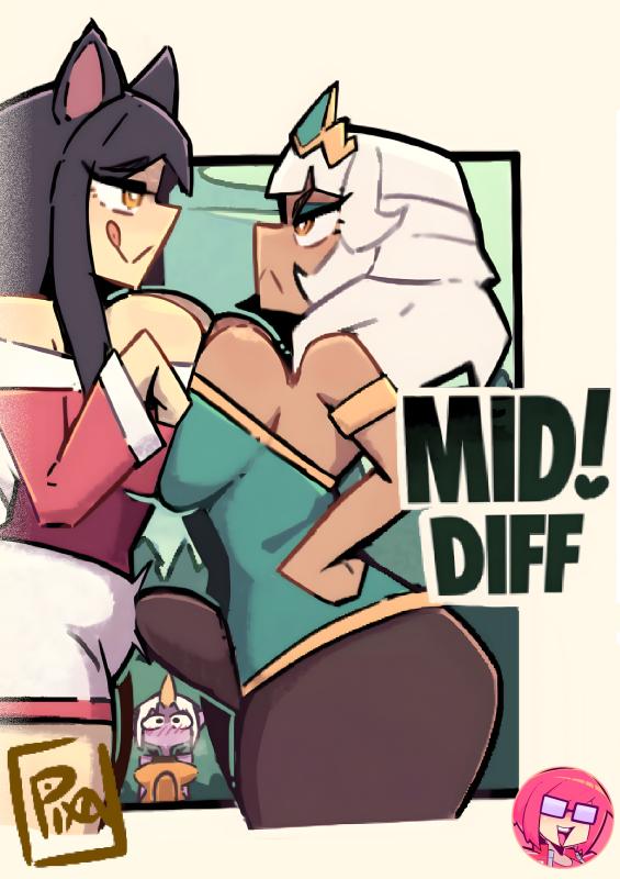 Pixzapix - MID! Dif (League of Legends) Porn Comics