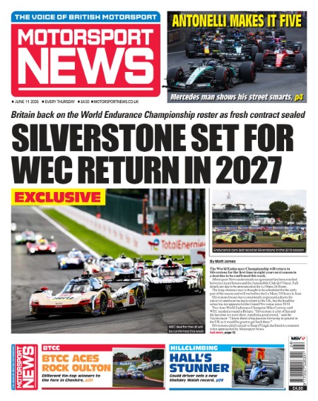 Motorsport News - 11 June (2026)