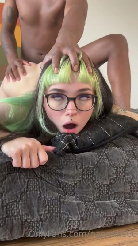 Naomihh666 - Gets Licked & Creampied By A BBC [SD 608P]