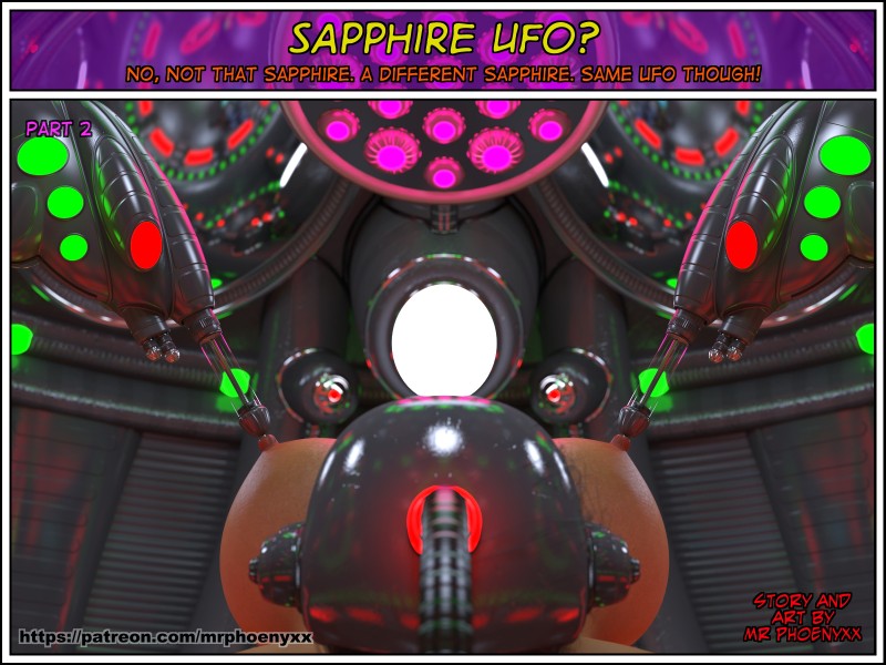 Mr. Phoenyxx - Sapphire UFO Part 2 3D Porn Comic