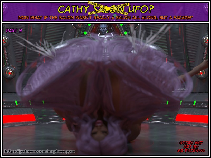 Mr. Phoenyxx - Cathy UFO Part 3 3D Porn Comic