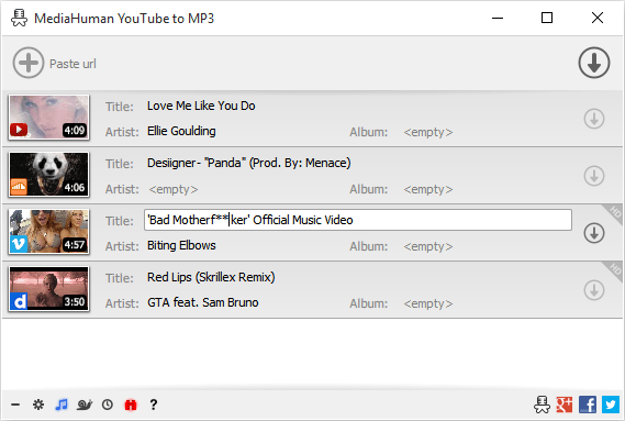 MediaHuman YouTube To MP3 Converter 3.9.21 (1606) Multilingual