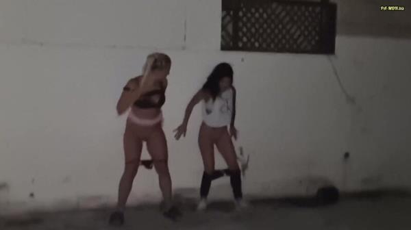 Casting66 - Two Teens Pissing In A Public Place [FullHD 1080p]
