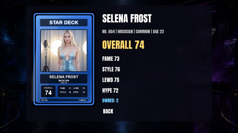 Star Deck v1.0 by EmmaStarGames Adult Game