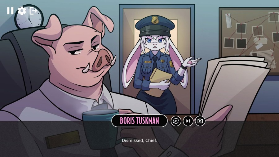Velvet Sin Lab, Dinotonte - Furry Detective Blacktail and the Case of the Blood Moon [Demo] Adult Game
