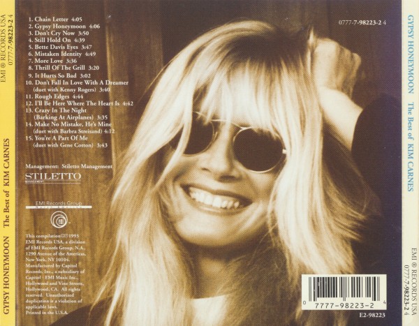 Kim Carnes - Gypsy Honeymoon: The Best Of Kim Carnes (1993) (Lossless + mp3)