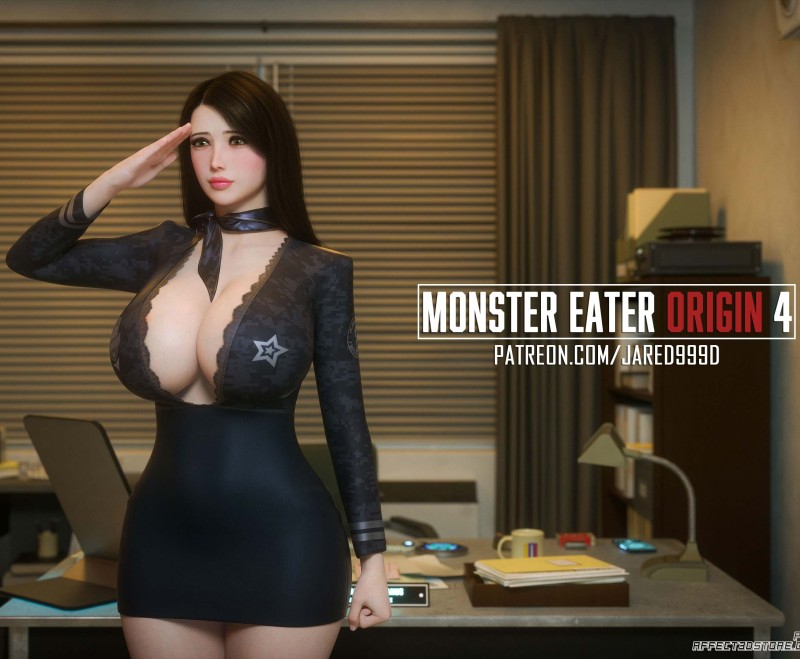 Jared999D - Monster Eater Origin 4 3D Porn Comic