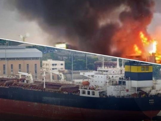 Україна вгатила по танкеру тіньового флоту рф, який перевозив нафту в обхід санкцій