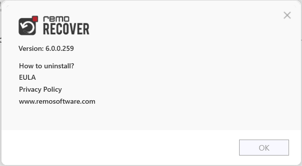 Remo Recover Windows 6.0.0.260