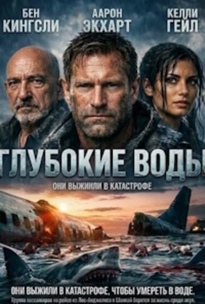 Глубокие воды / Deep Water [2026, Ужасы, боевик, триллер, WEB-DLRip-AVC | Дубляжная]