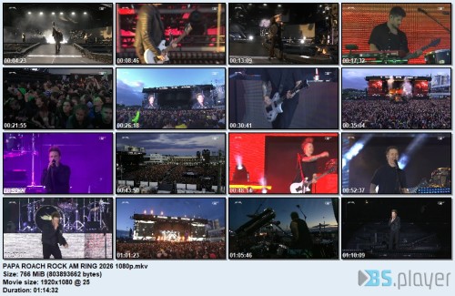 93e9bcbca6427708b642d2324609d2c9 - Papa Roach - Rock Am Ring (2026) HD 1080p