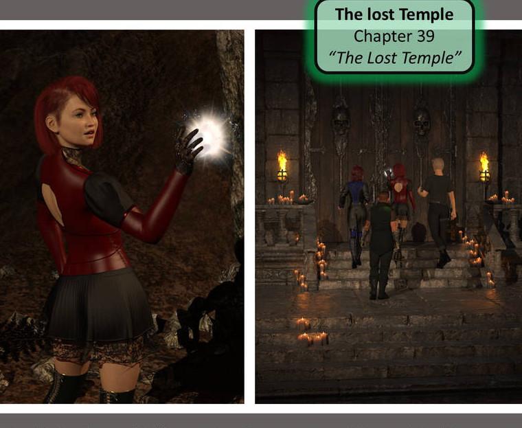 HexxetVal - The Lost Temple 39 3D Porn Comic