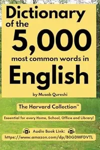 Dictionary of the 5000 most common words in English