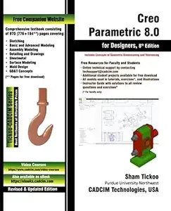 Creo Parametric 8.0 for Designers, 8th Edition