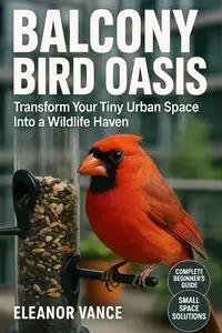 BALCONY BIRD OASIS FEEDERS, NATIVE PLANTS, AND YEAR-ROUND VISITORS FOR SMALL SPACES