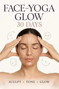 FACE-YOGA GLOW IN 30 DAYS Daily 10-Minute Stacks for Contour, Posture & Jaw Comfort